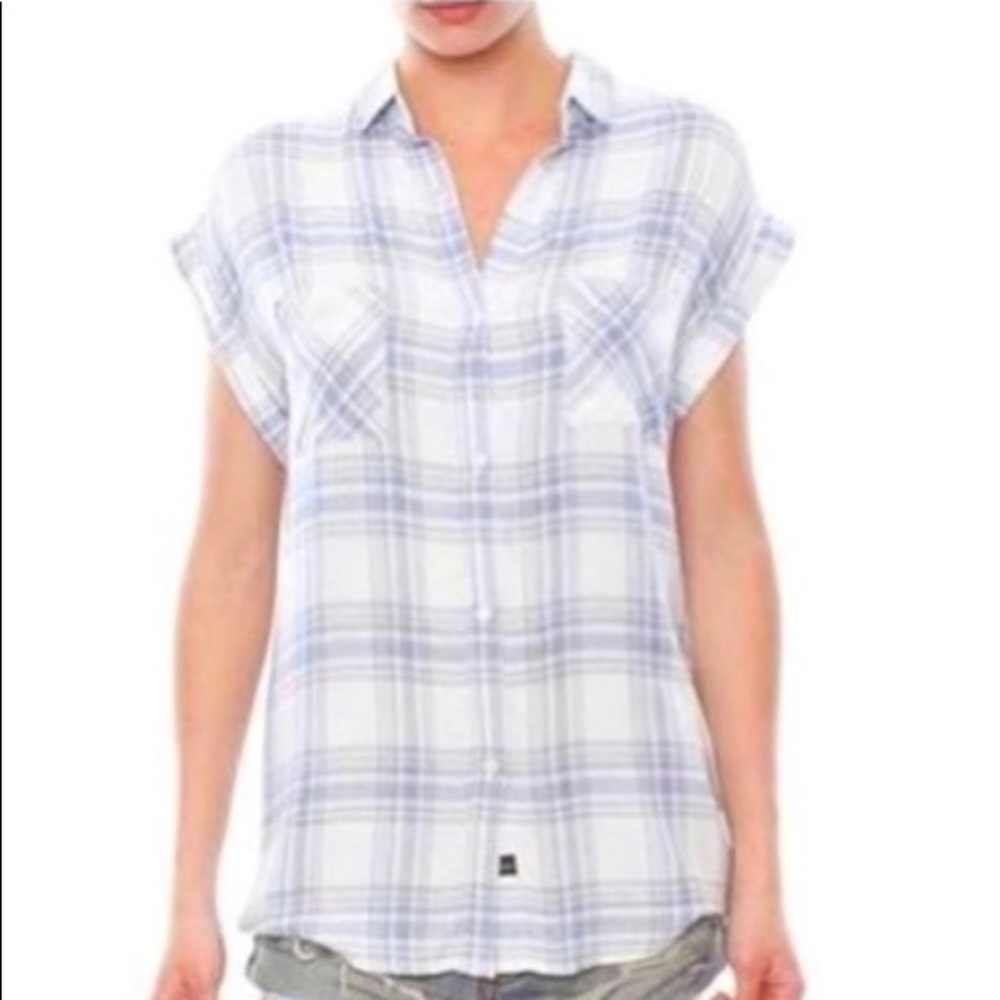 Rails Britt Short Sleeve Plaid Shirt